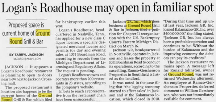 Ground Round - Dec 20 2012 Article